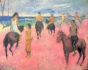 Paul Gauguin, Riders on the Beach